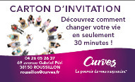 Curves - CARTON D'INVITATION