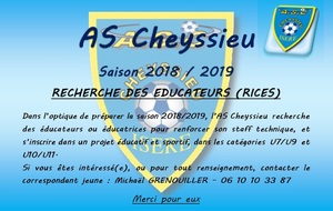 Recherche éducateurs (rices)