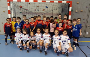 Tournoi en salle U9 à Sablons