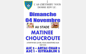 Matinée CHOUCROUTE