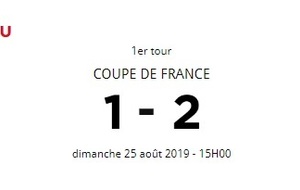 Défaite en Coupe de France