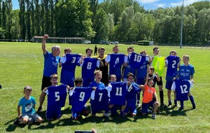 Entente Cheyssieu-La Sanne U12 / U13 CHAMPION en D4 !!!