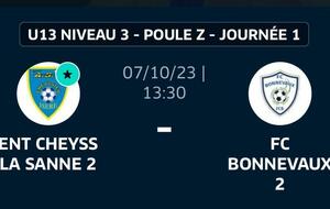 Entente U13-2 - Bonnevaux 2