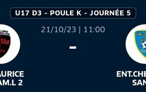 Entente U16 / U17 - St Maurice 2