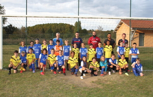 Entente U10 / U11 : plateau à St Romain de Surieu