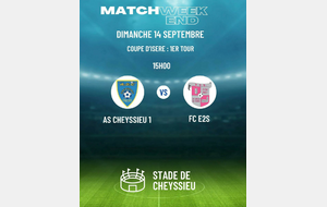 Coupe Isère AS CHEYSSIEU 1 - E2S