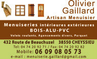 Menuiseries Gaillard Olivier