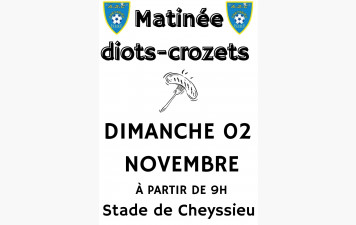 Matinée Diots le dimanche 2 novembre