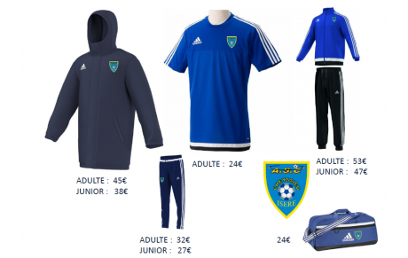 Ouverture de la boutique du club