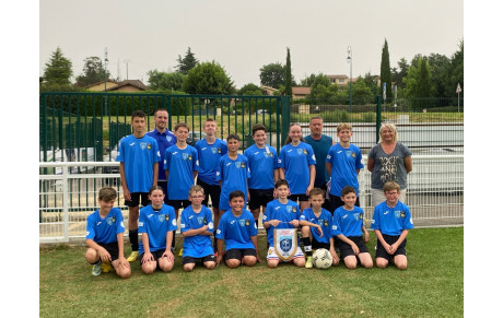 Remise maillot U13 champion Isère